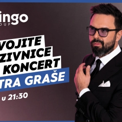 Bingo Group i ove godine otvara vrata VIP događaja građanima: Osvojite ulaznice za koncert Petra Graše